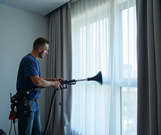 Professional drapes cleaning process tools Fresho Curtain Cleaning millers-point-nsw